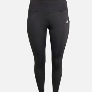 NWT adidas Plus Size Optime Stash High-Rise Full-Length Leggings Black 3X
